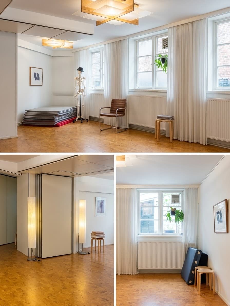 La salle de pratique de Praktijk Lijnbaansgracht à Amsterdam
